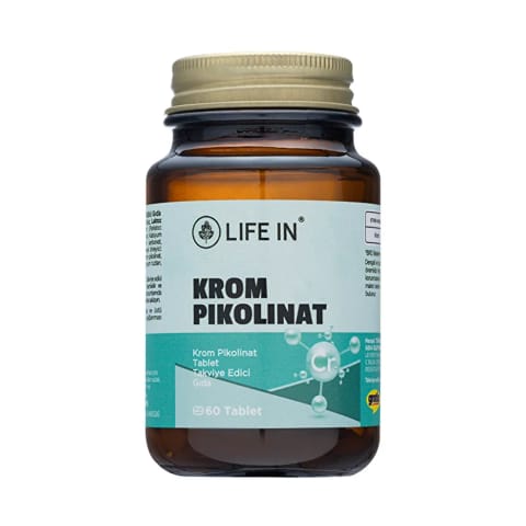 Life In Chromium Picolinate مکمل غذایی 60 قرص