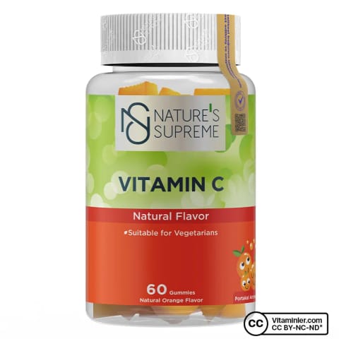 Nature's Supreme Gummies Vitamin C 60 عدد جویدنی