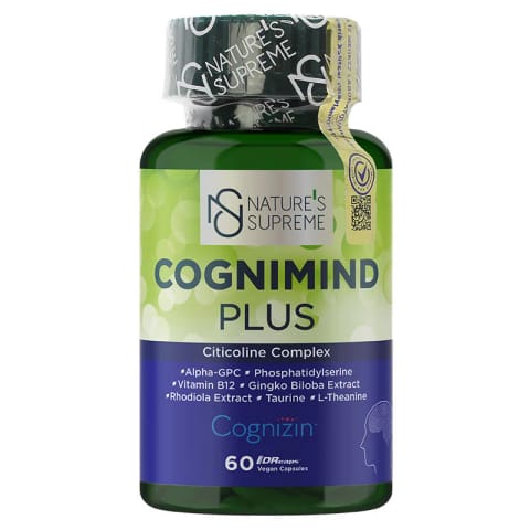 Natures Supreme Cognimind Plus Citicoline 60 کپسول