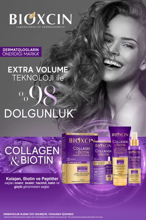 Bioxcin Collagen Biotin حجمدهنده مایع مو