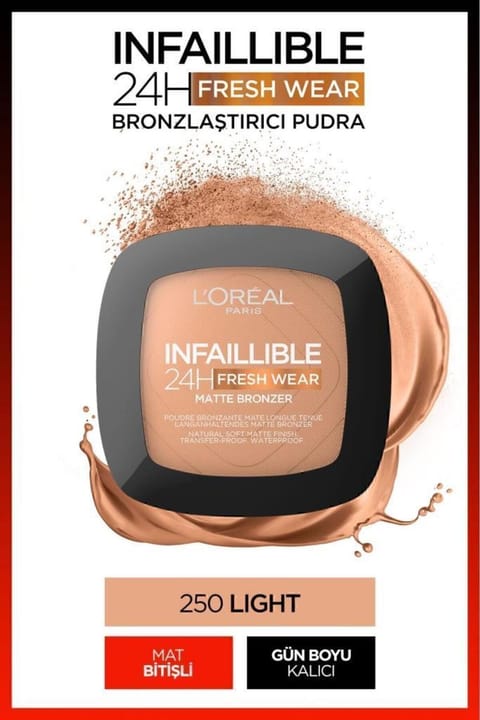 L'Oreal Paris Infaillible 24h Fresh Wear برنزر فشرده