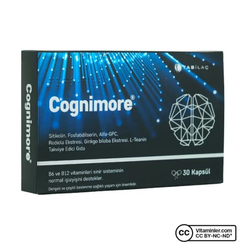 Cognimore سیتیکولین 30 کپسول