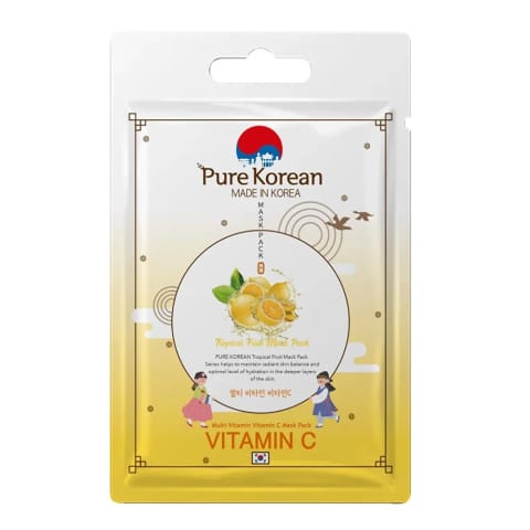 Pure Korean ماسک صورت مولتی ویتامین C