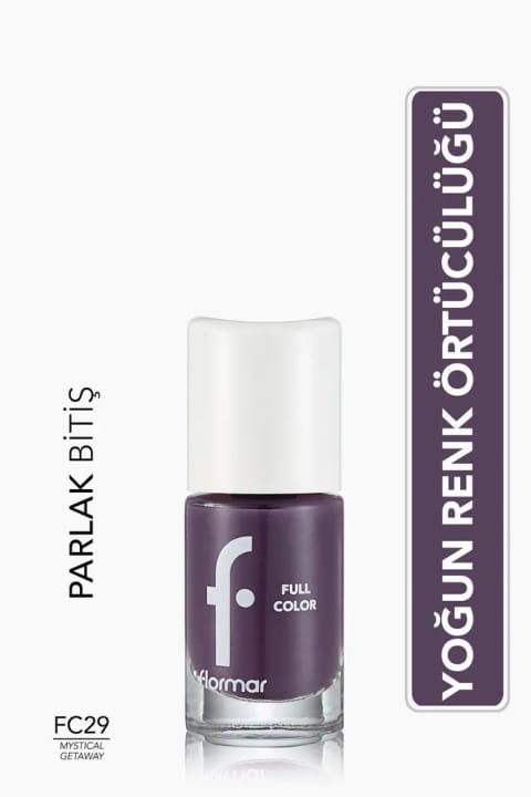 لاک ناخن براق و پرپیگمنت فلورمار - Full Color Nail Enamel - Fc29 Mystıcal Get...