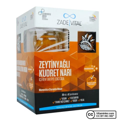 Zade Vital روغن زیتون و نار کدرت ۸ آمپول