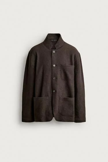 Wool Blend کت بلیزر فیت راحت