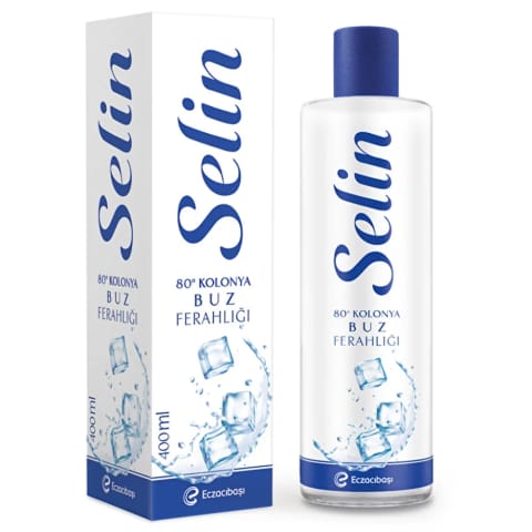 Selin کولونیا با طراوت یخ 400 میلیلیتری (PET)