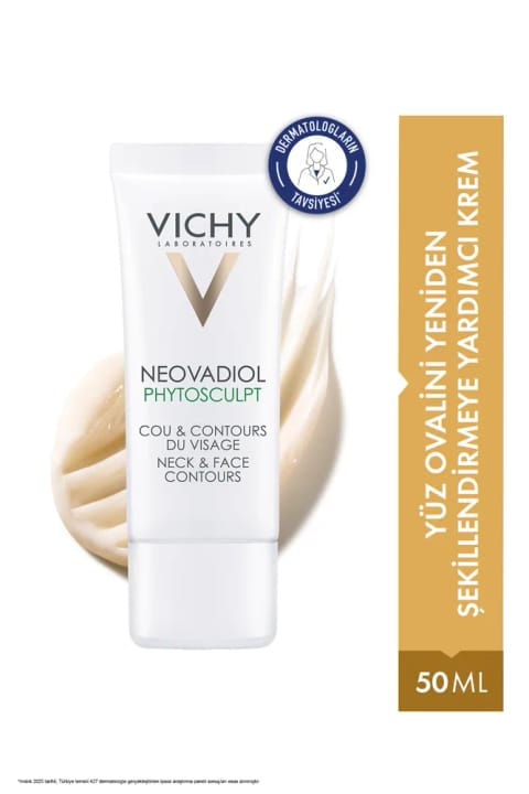 vichy neovadiol phytosculpt کرم گردن و صورت پوستهای در دوره مراقبت 50 ml