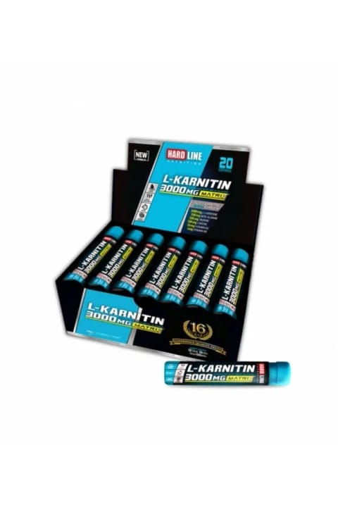 هادرلاین ال-کارنیتین 3000mg 20 آمپول