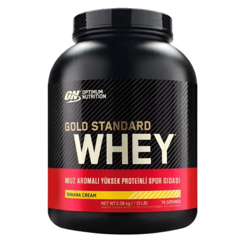 پروتئین وی گلد استاندارد Optimum Nutrition وزن ۲۲۶۳ گرم - طعم موز