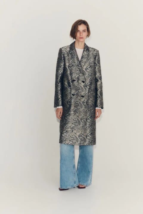 Zara ZW Collection کت ژاکارد