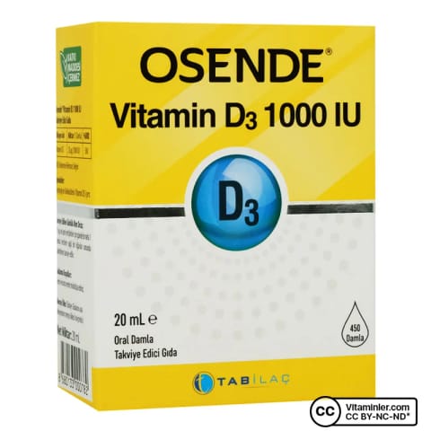 Osende Vitamin D3 20 میلیلیتر قطره