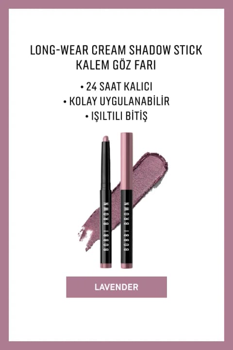 BOBBI BROWN سایه کرمی چوبی ماندگار - اسطوخودوس