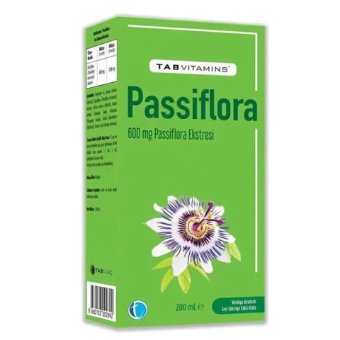 TabVitamins Passionflower مایع 200 میلی‌لیتر