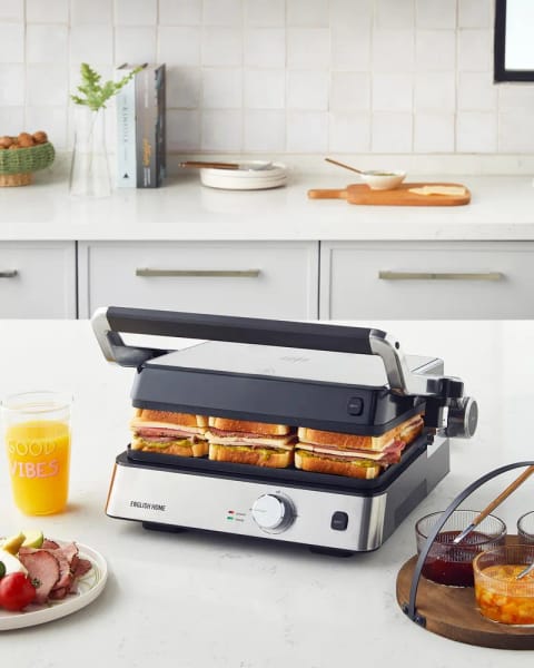 گریل و ساندویچ‌ساز English Home TMK 5030 2200W Inox