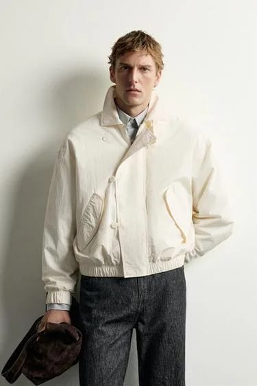 کاپشن کوتاه لایه‌دار CROPPED FIT