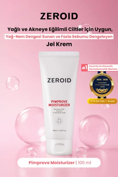 Zeroid Pimprove M ژل کرم متعادلکننده چربی و رطوبت پوست مستعد آکنه