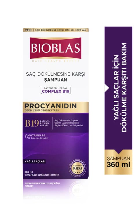 شامپوی بیوبلاس مخصوص موهای چرب 400ml