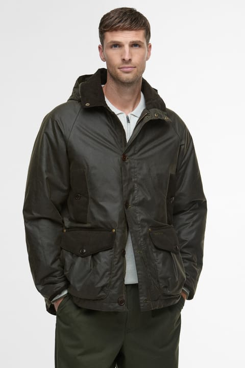 کاپشن روغنی Barbour Modern Heritage Beaufort OL99 Archive Olive