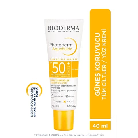 Bioderma Photoderm Aquafluid ضدآفتاب SPF50+ 40ml