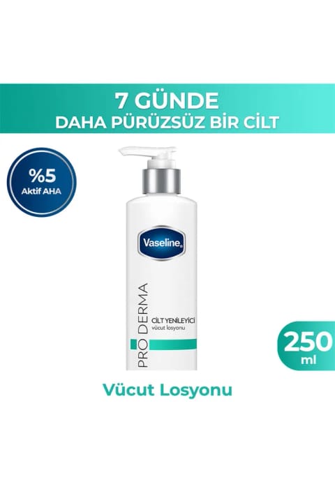 لوسیون بدن Vaseline Pro Derma بازسازیکننده پوست ۲۵۰ میلیلیتر