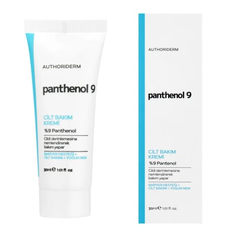 Authoriderm Pantenol %9 کرم مراقبت از پوست ۳۰ میلیلیتر