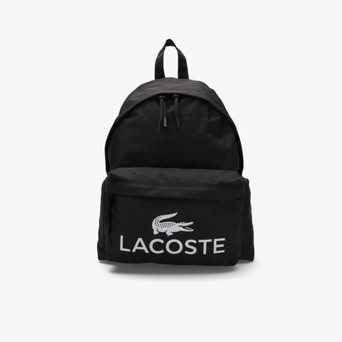 کولهپشتی مشکی چاپی Lacoste مردانه
