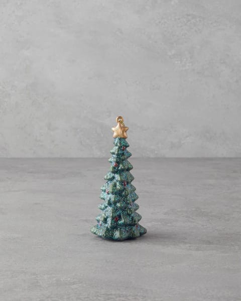 تزئین درخت کریسمس Albero ۱۲.۵ سانتی‌متری سبز