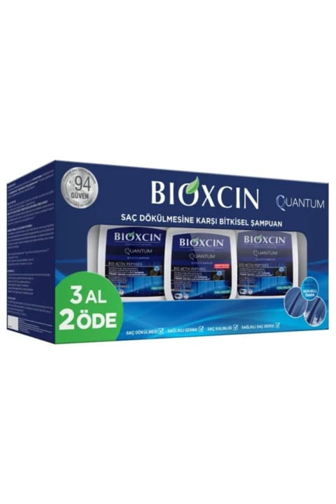 Bioxcin Quantum Bio-activ شامپو مخصوص موهای چرب 300 میلیلیتر