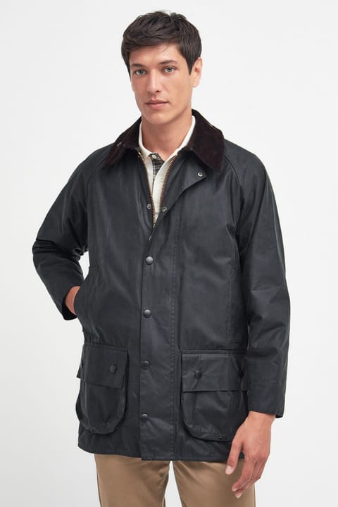 کاپشن روغنی Barbour Beaufort SG91 سبز مریمگلی