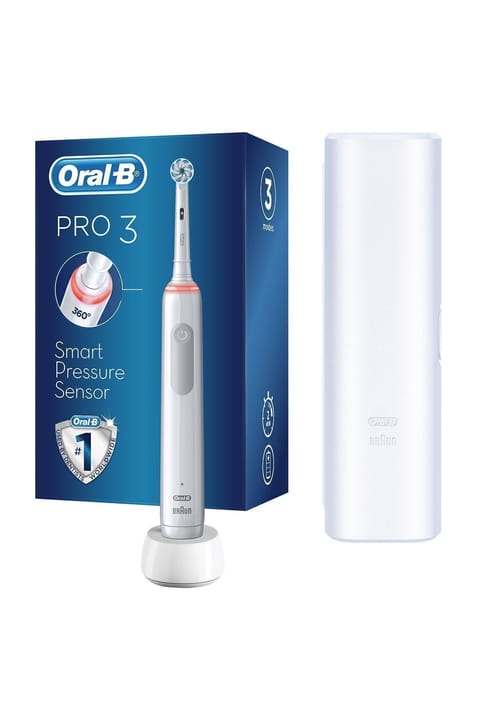 Oral-B مسواک برقی قابل شارژ Pro 3 3500 - سفید