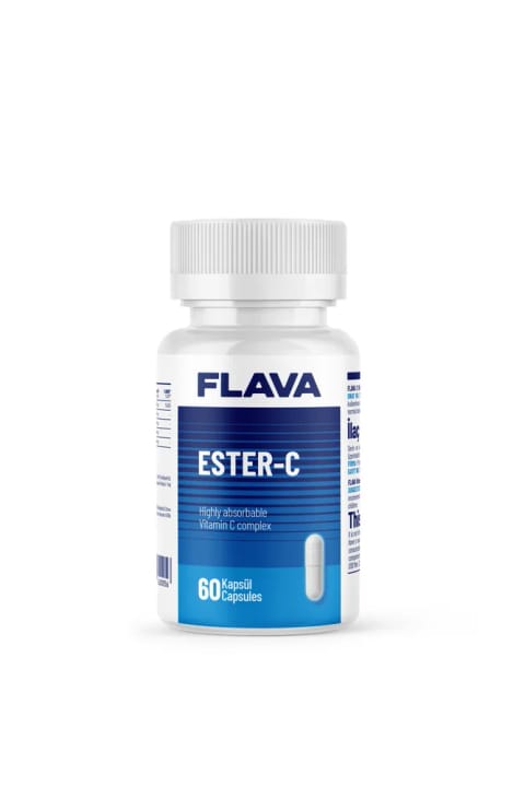 FLAVA Ester-C 500mg - 60 کپسول