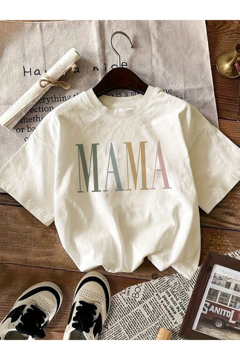 تی‌شرت طرح اختصاصی Mama Baslkılı uyguntarz