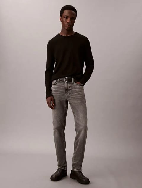 شلوار جین مردانه اسلیم Pewter Rock Calvin Klein