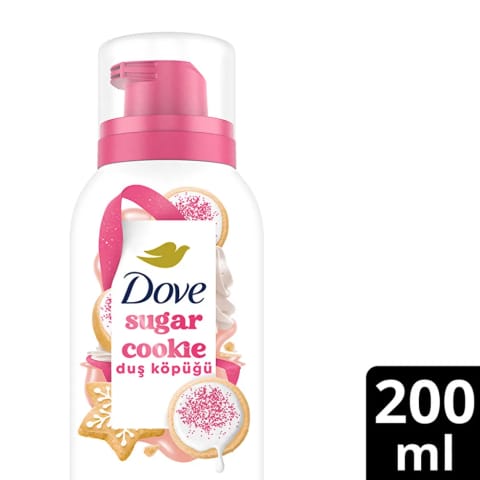 Dove Sugar Cookie فوم حمام 200 میلی‌لیتر
