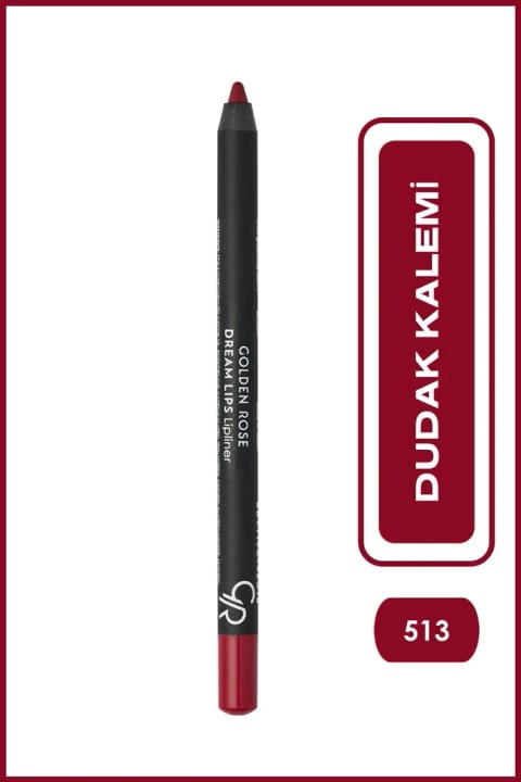 Golden Rose Dream Lips رژ لب خط لب 513 با روغن پنبه دانه 1.6 گرم
