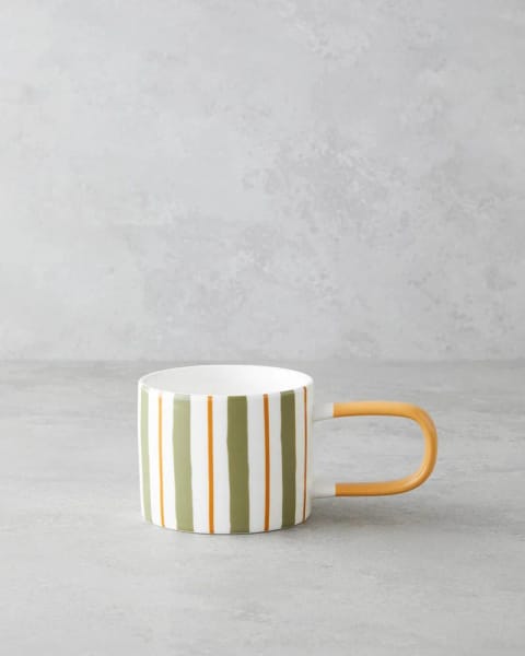 ماگ Dreamline New Bone China ۲۹۰ میلی‌لیتر سبز-نارنجی