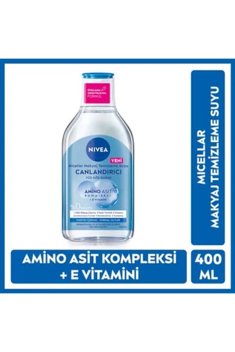 NIVEA Micellar Revitalizing Makeup Remover Water Normal Skin 400 ml