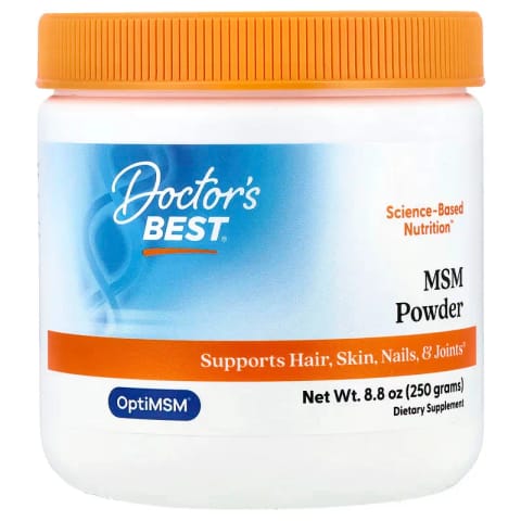 پودر MSM Doctor's Best OptiMSM Bone Joint & Cartilage Skin, Nails 250 g