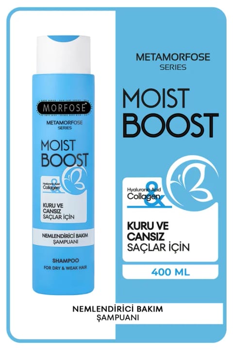 Morfose Metamorfose مرطوبکننده شامپو مراقبتی ۴۰۰ میلیلیتر