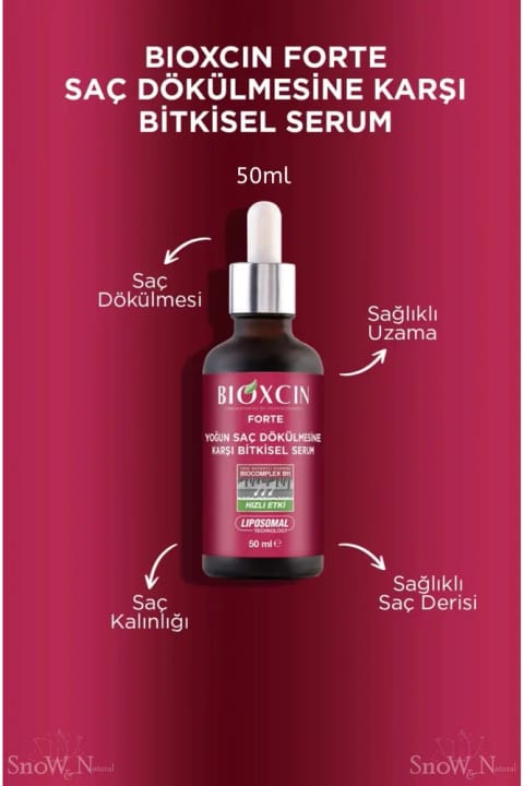 Bioxcin سرم ضد ریزش مو فورته ۵۰ میلی‌لیتر