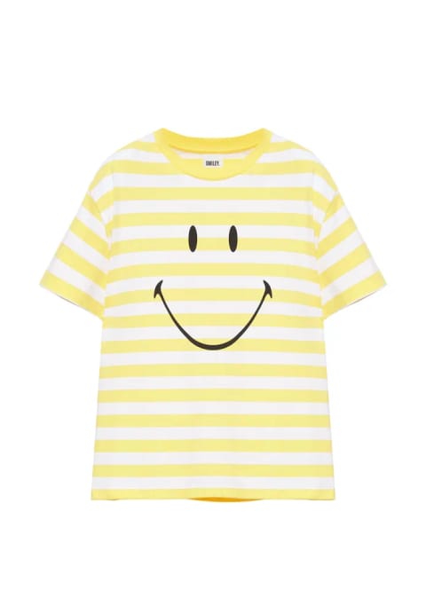 تیشرت خطدار Smiley پول اند بیر