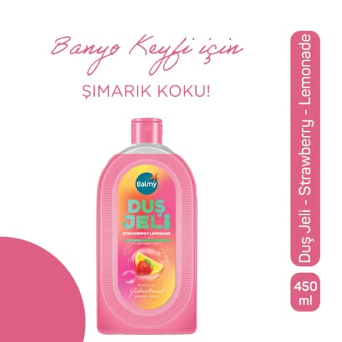 Balmy ژل دوش لیموناد توتفرنگی 450 میلیلیتر