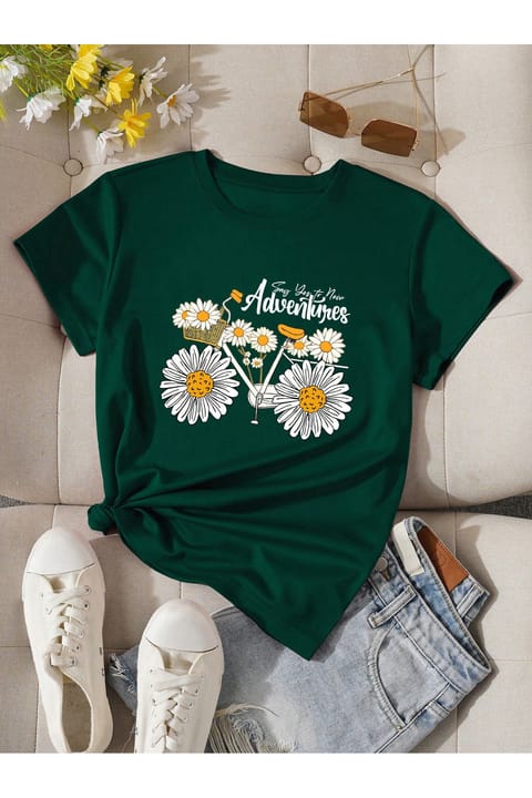 تیشرت طرح چاپی Adventures uyguntarz