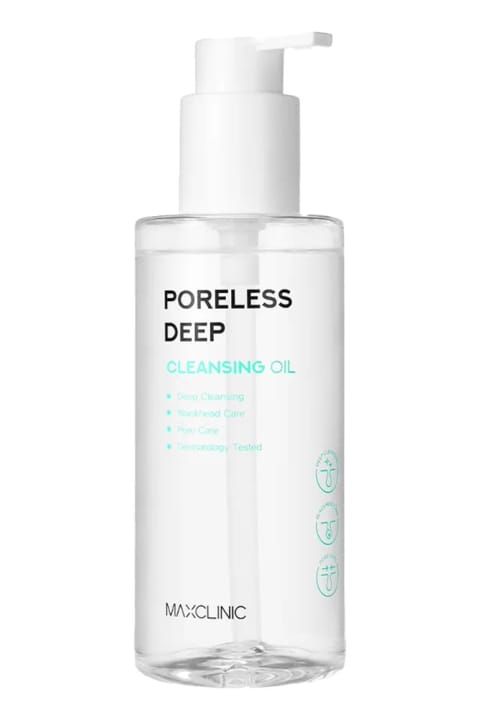 MAXCLINIC روغن پاککننده صورت برای بهبود ظاهر منافذ و جوشهای سرسیاه Poreless De...