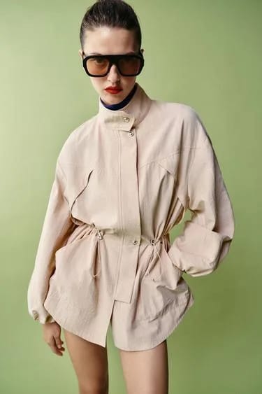 HIGH NECK JACKET