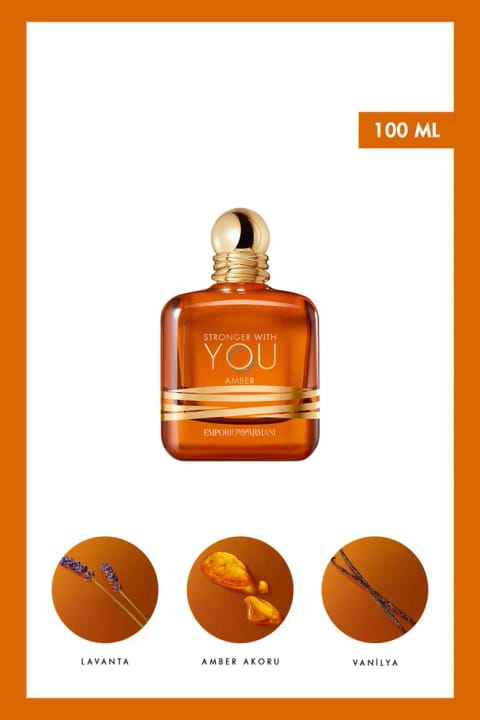 Emporio Armani Stronger With You Amber 100 ml ادکلن مردانه 3614274708400