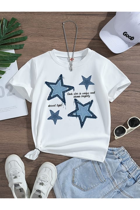 تیشرت طرحدار یونیسکس uyguntarz Eternal Light