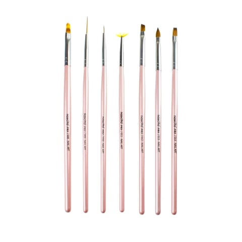 ست قلم طراحی ناخن Nascita ۷ عددی NASBRUSHNAILSET002