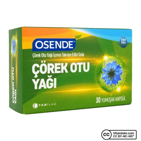 Osende روغن سیاهدانه ۳۰ کپسول